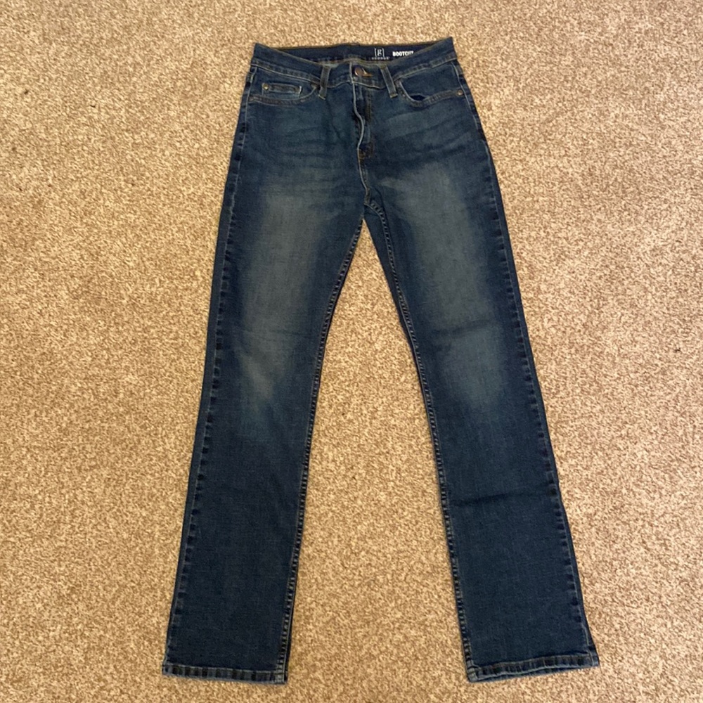 Men’s slim fit boot cut jeans 30x32